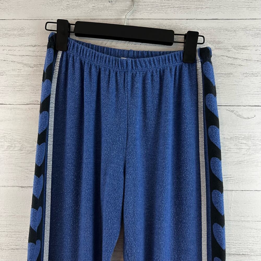 Wildfox Blue Hearts Desire Jogger Sweat Pants Size S - Picture 4 of 6
